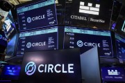 六爻简单稳定币发行商Circle上市后股价持续攀升